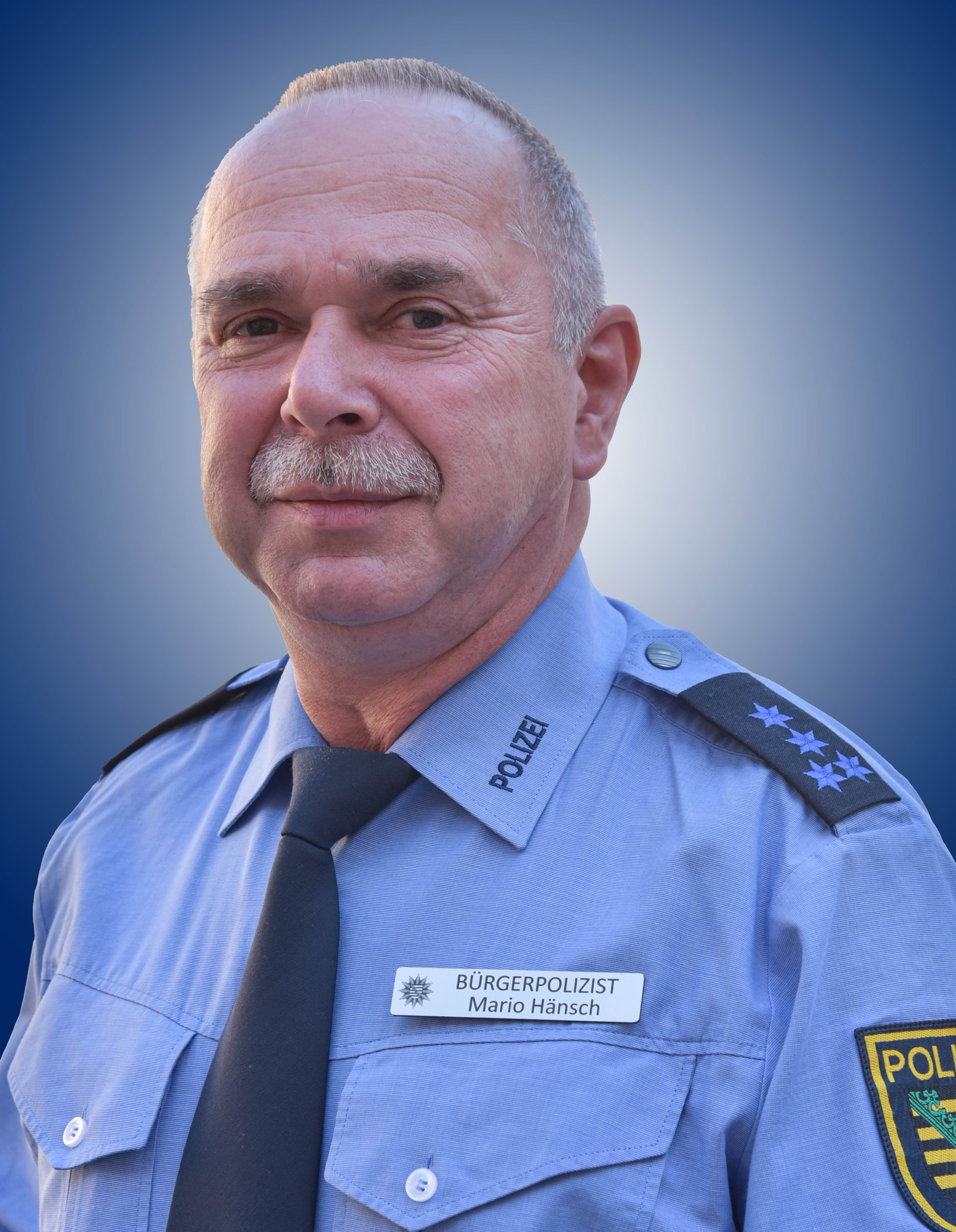 Polizeihauptmeister Mario Hänsch