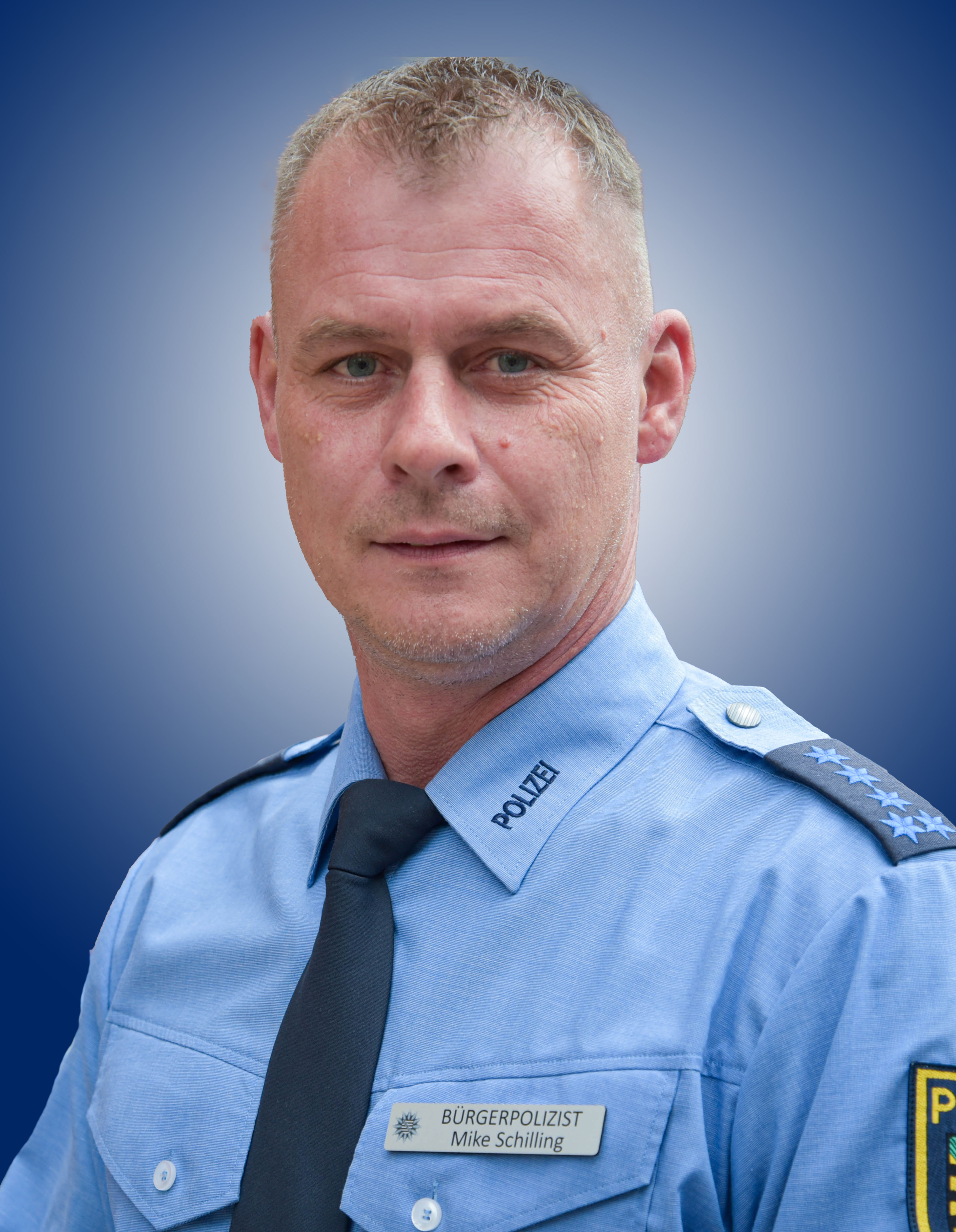 Polizeihauptmeister Mike Schilling