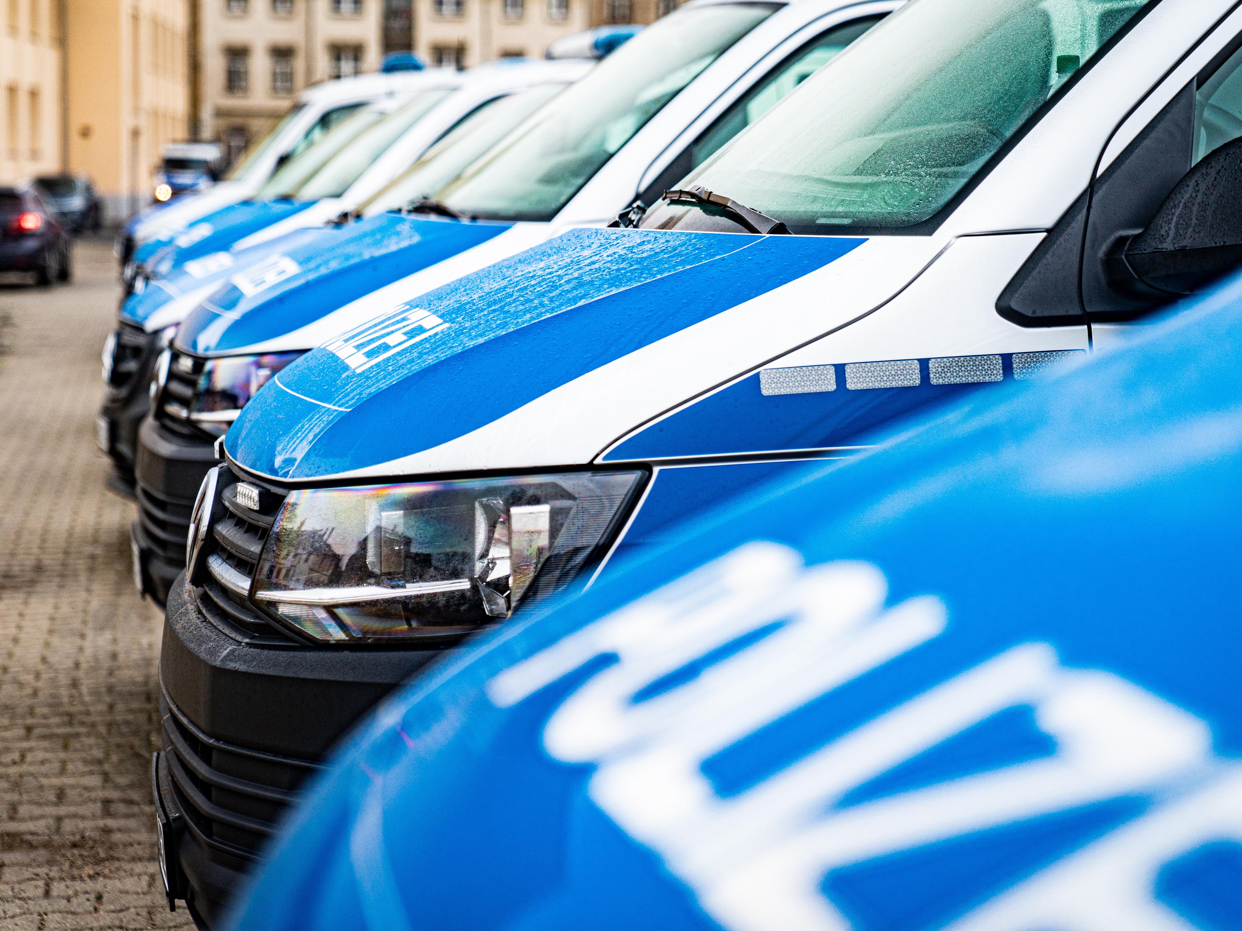 Fahrzeuge der Polizei