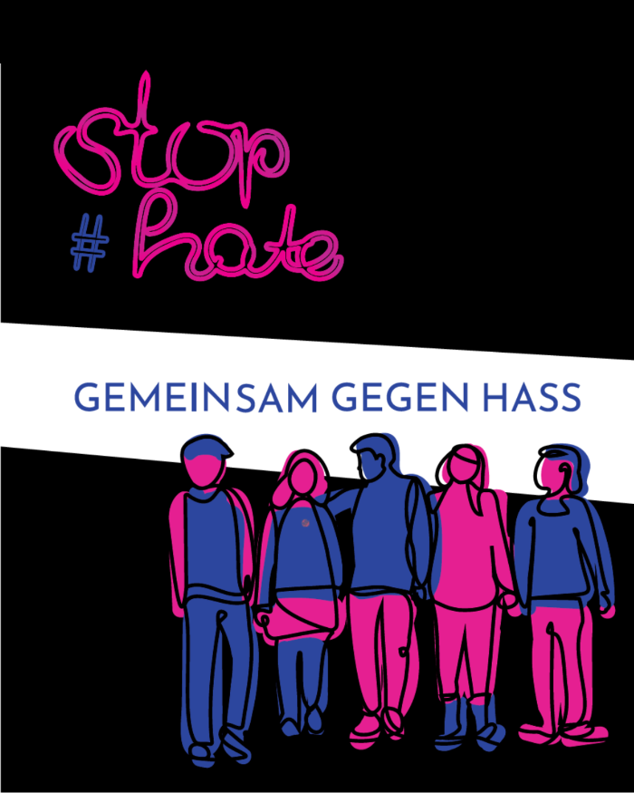 Bild zur StopHate-Kampagne hochkant