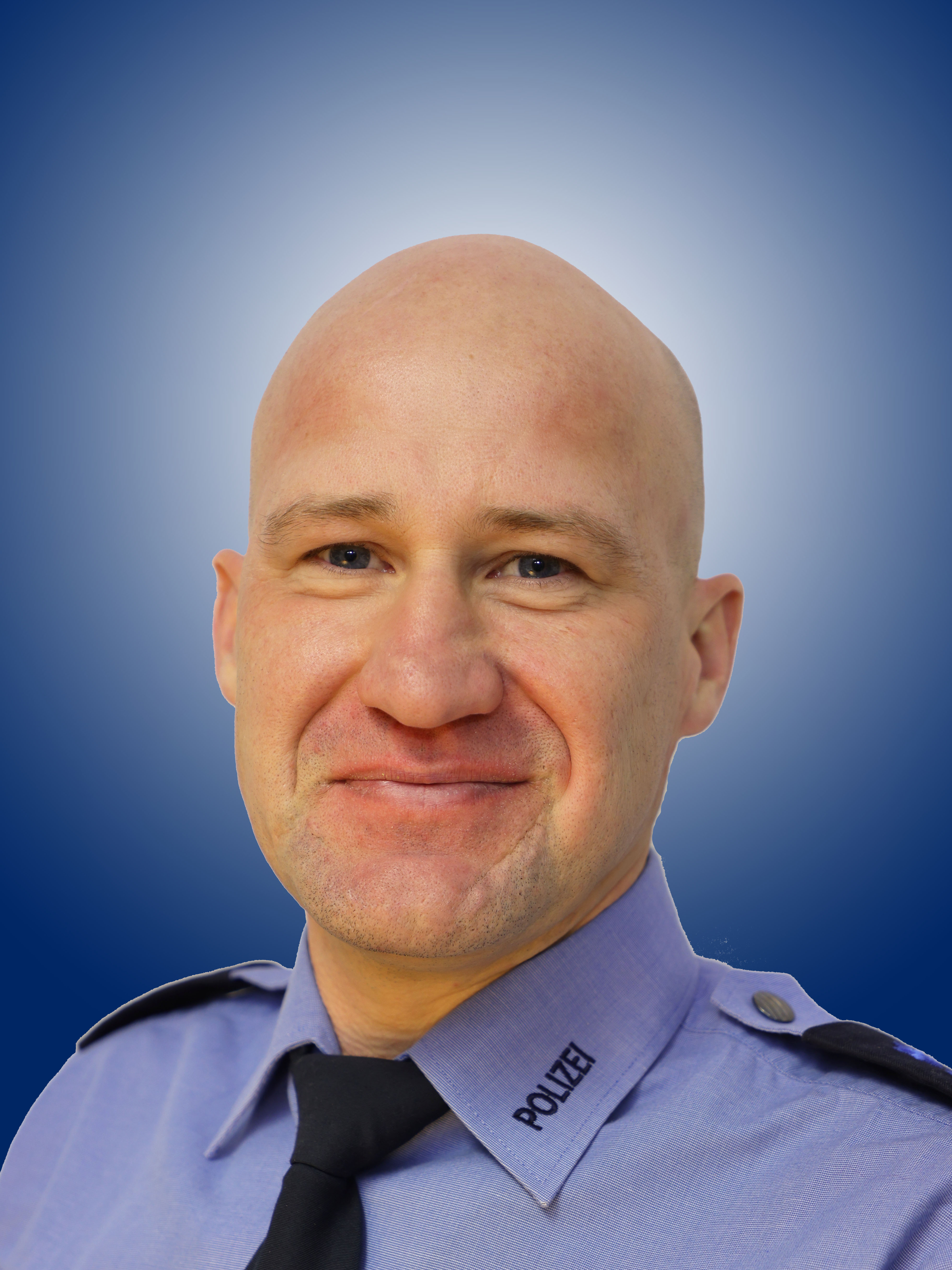 Polizeihauptmeister Sven Mergner