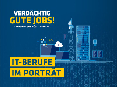 Grafik: Am digitalen Puls: IT-Jobporträts auf VGJ