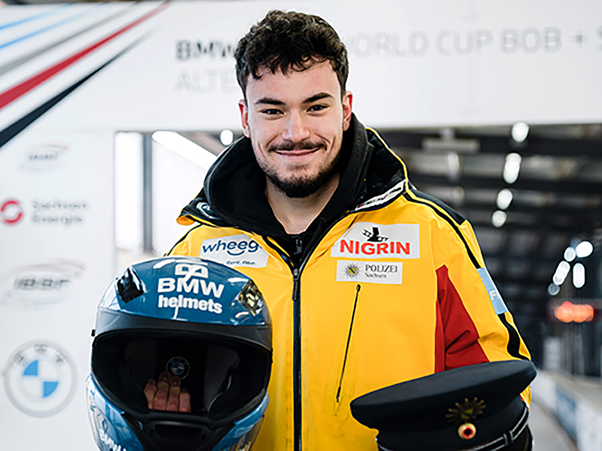 Polizeimeisteranwärter Nino Vogel (Bobsport)