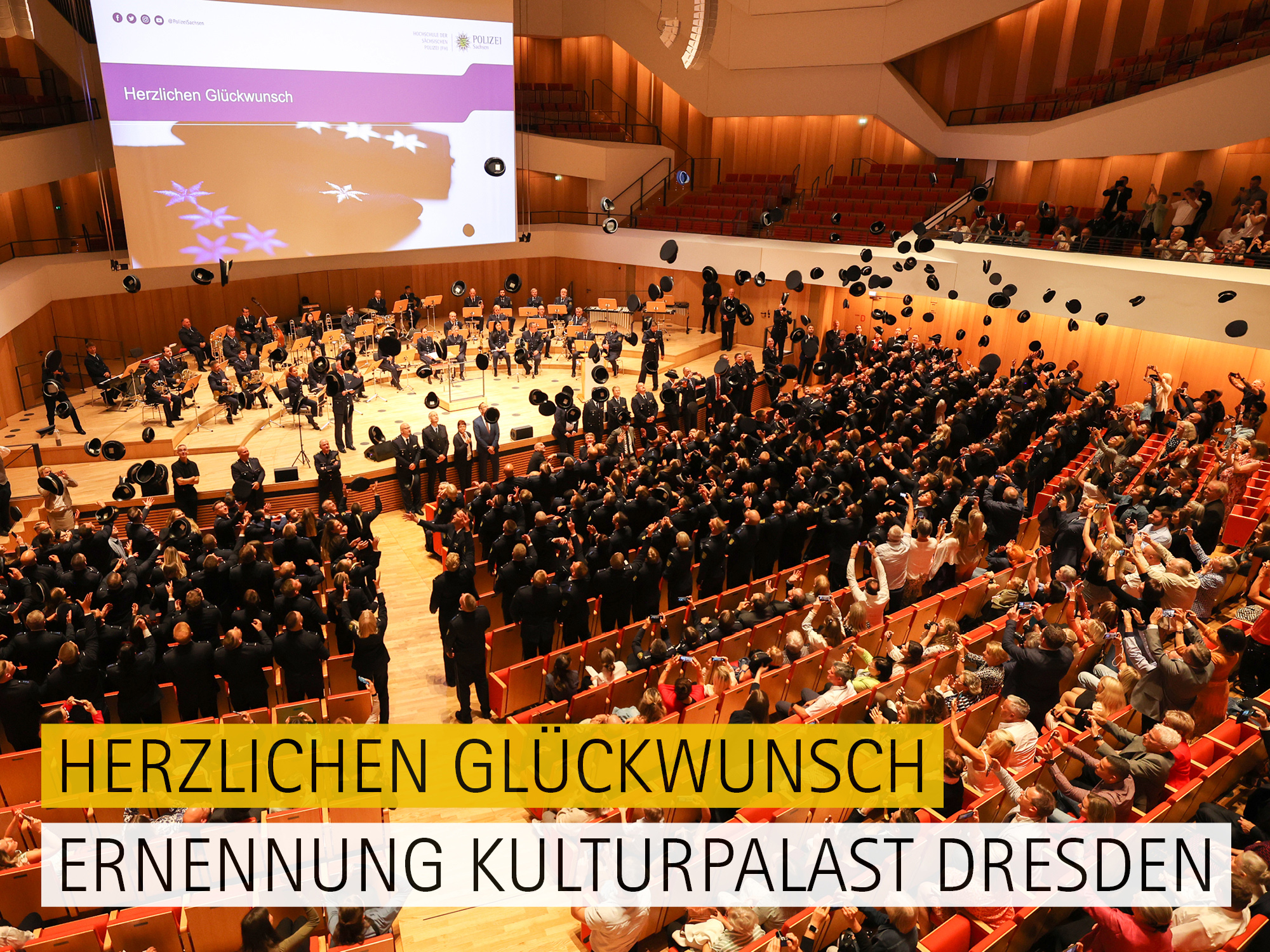 Herzlichen Glückwunsch zur Ernennung