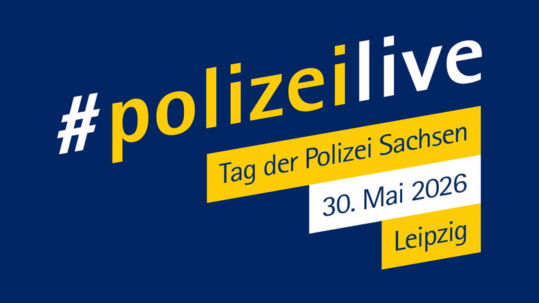 Titelbild zum Tag der Polizei Sachsen 2026 ion Leipzig