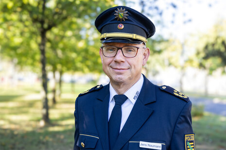 Polizeipräsident Jens Naumann leitet seit Oktober 2026 das Polizeipräsidium für Service und IT (PPSI) in Sachsen.