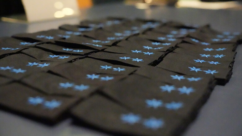 Schulterstücke Polizeimeister