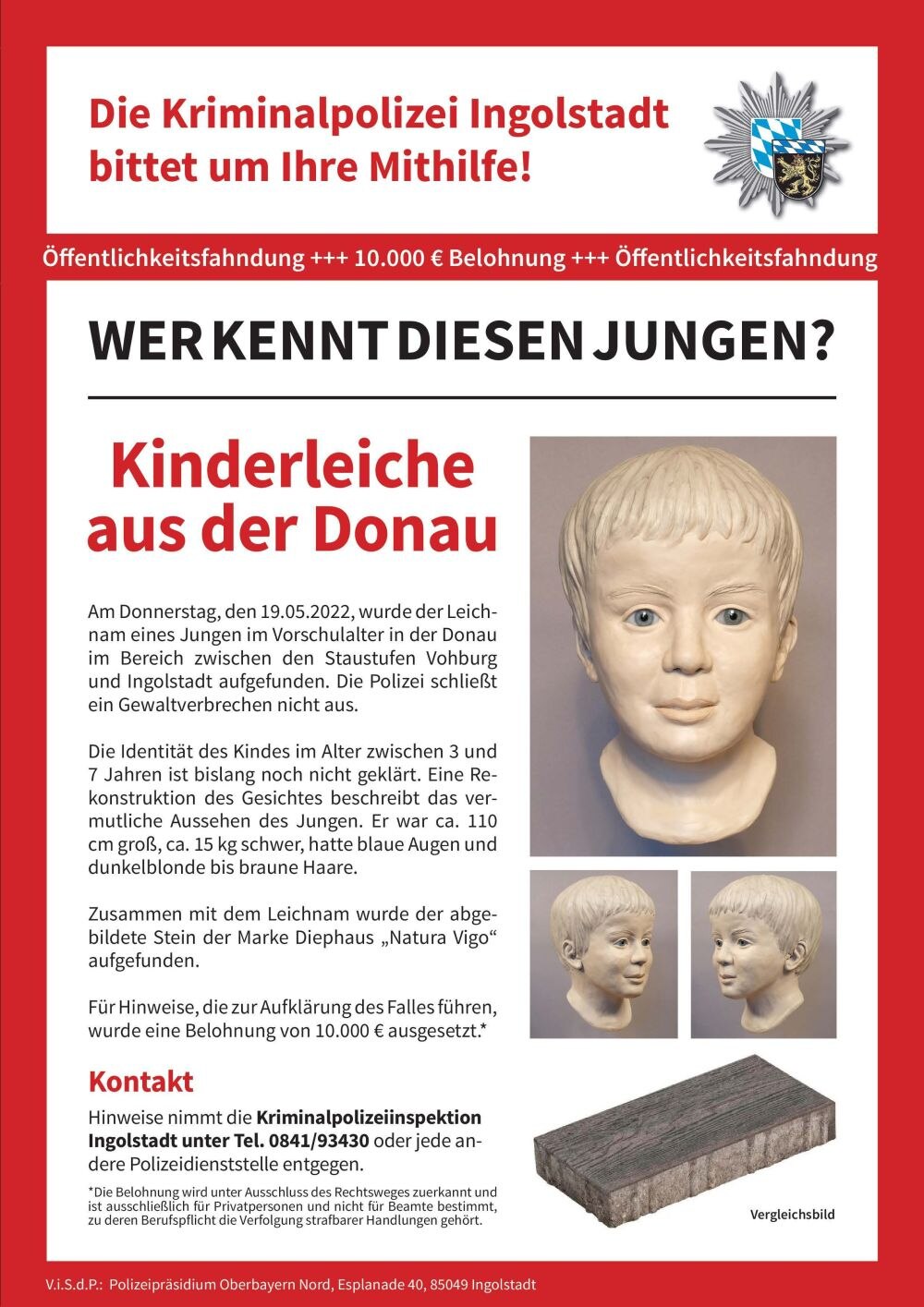 Fahndungsplakat