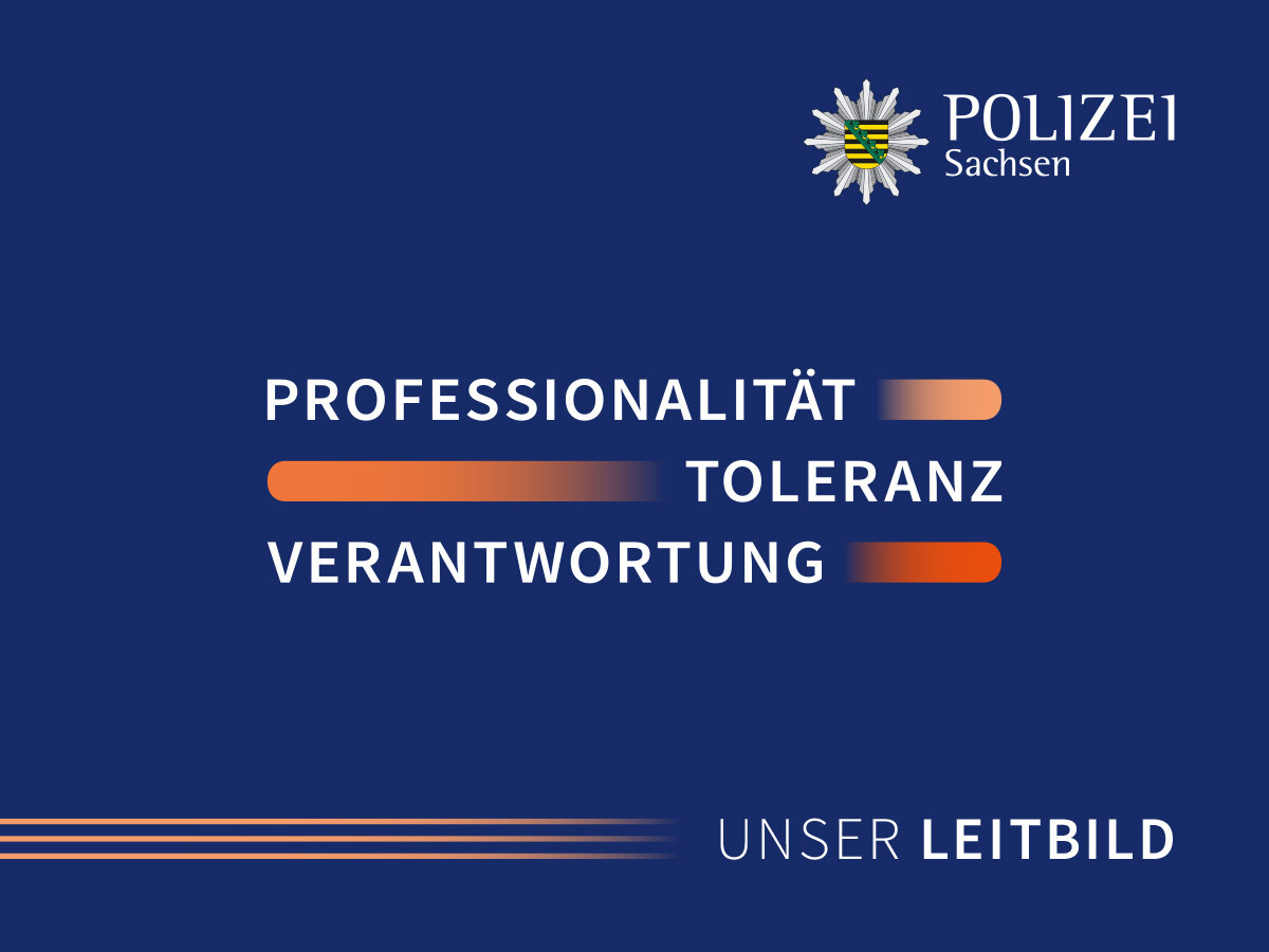 Das Leitbild der Polizei Sachsen