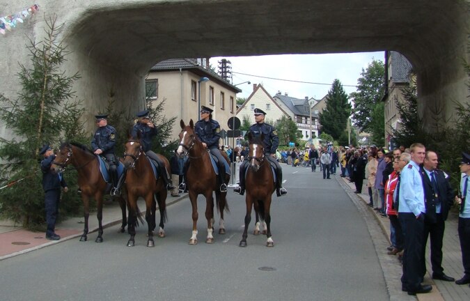 Anforderungen an ein Dienstpferd der Polizei 