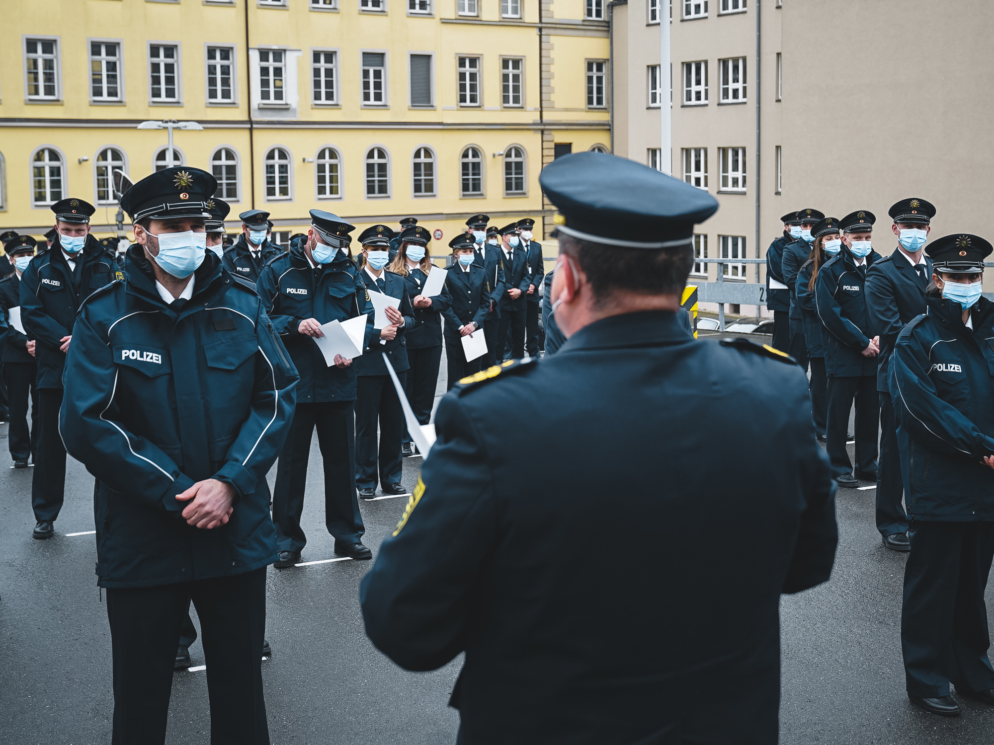 Ernennung der Polizeimeisterinnen und -meister