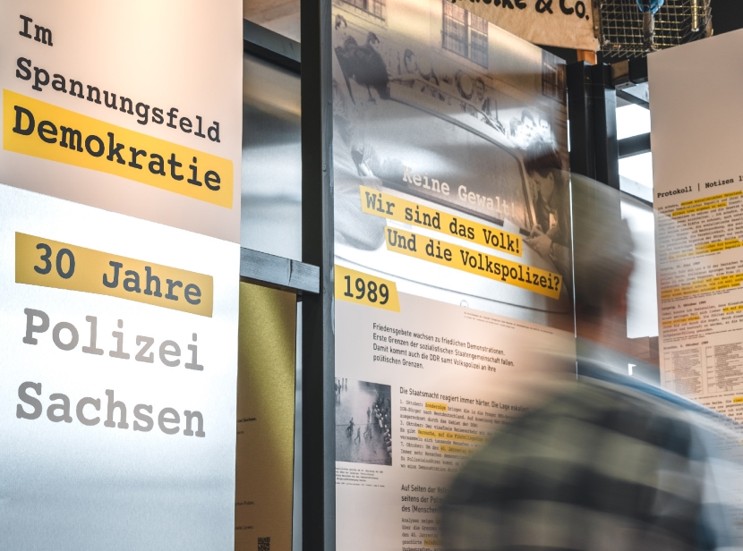 Blick in die Jubiläums-Ausstellung