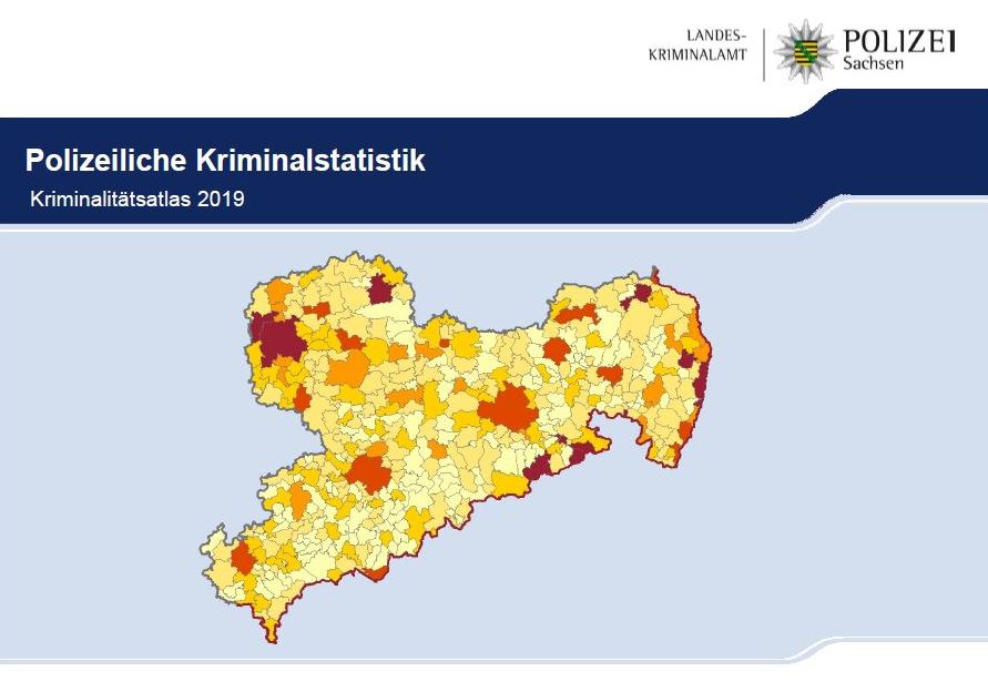 Kriminalitätsatlas Sachsen 2019