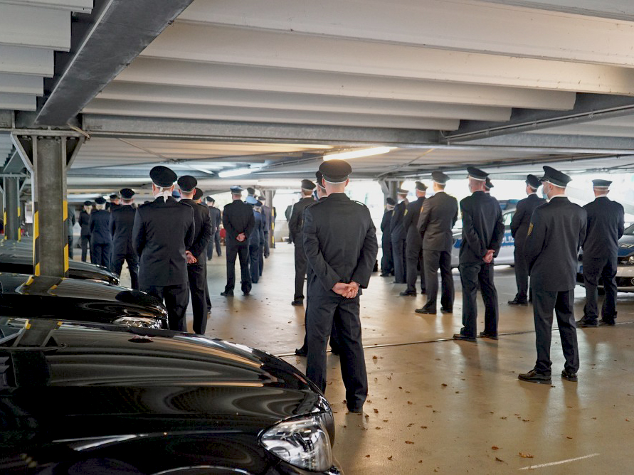 Ernennung Polizeimeister in Leipzig