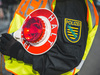 Verkehrskontrolle der Polizei Sachsen