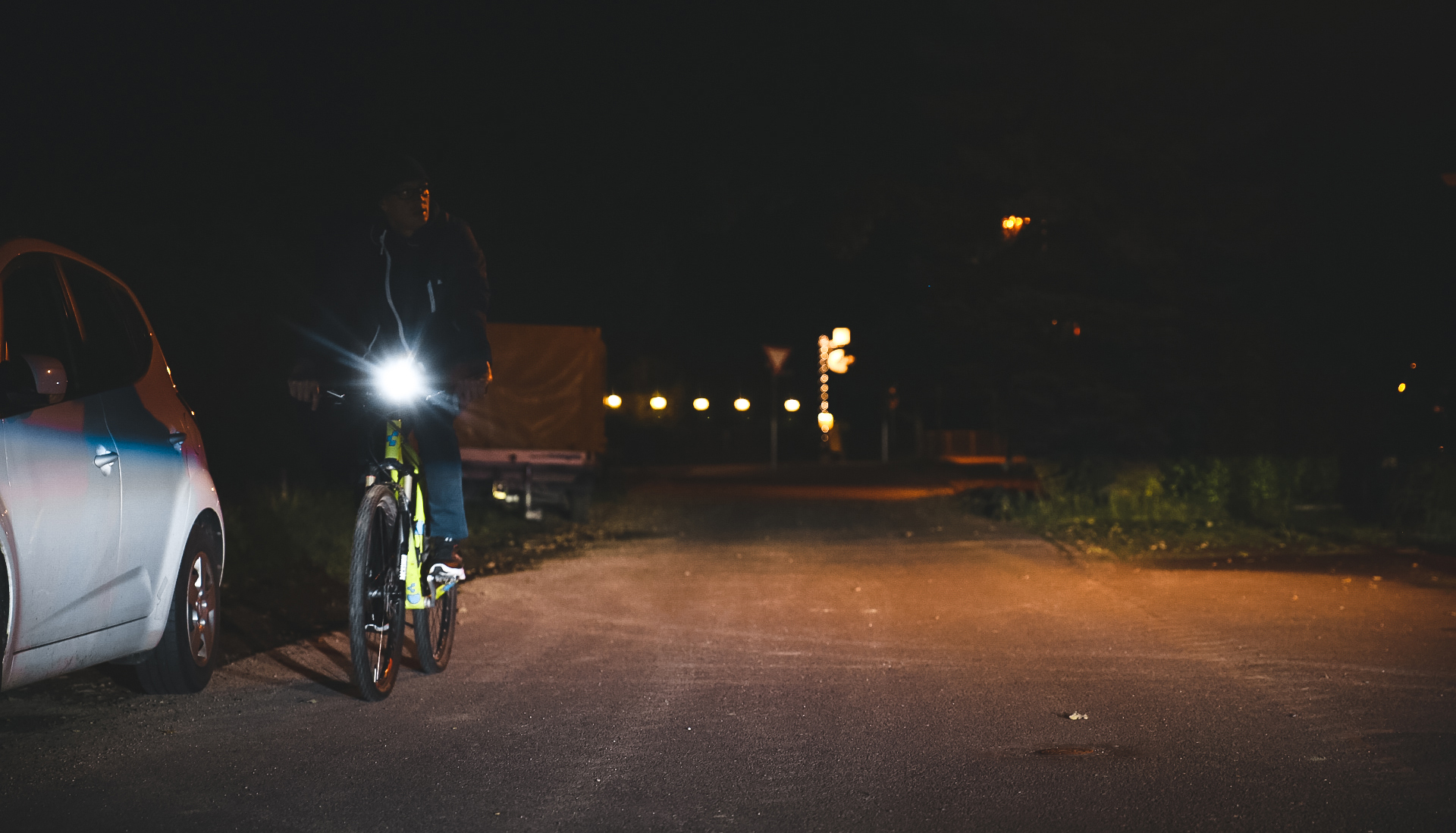 Fahrrad mit Licht