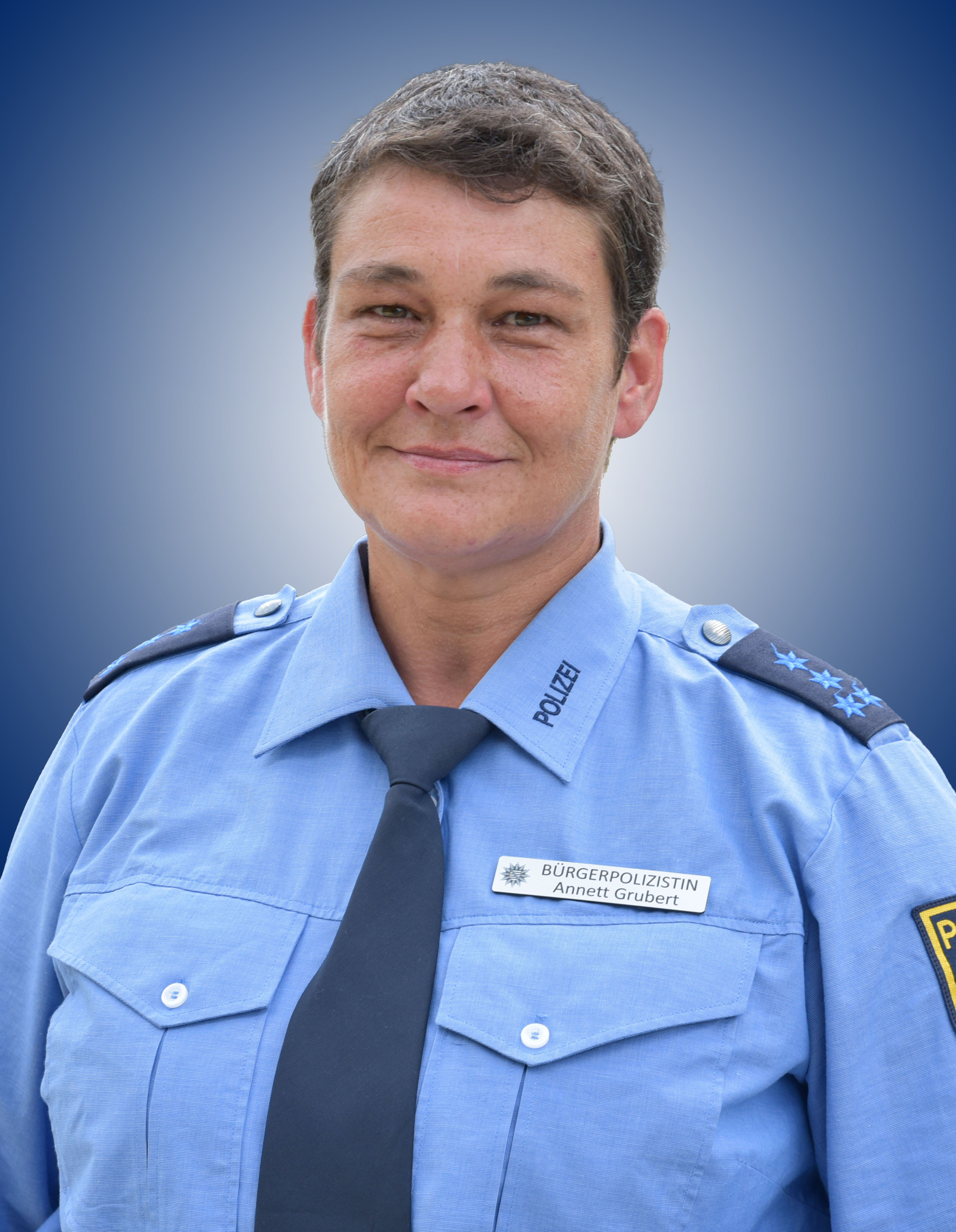 Polizeihauptmeisterin Annett Grubert