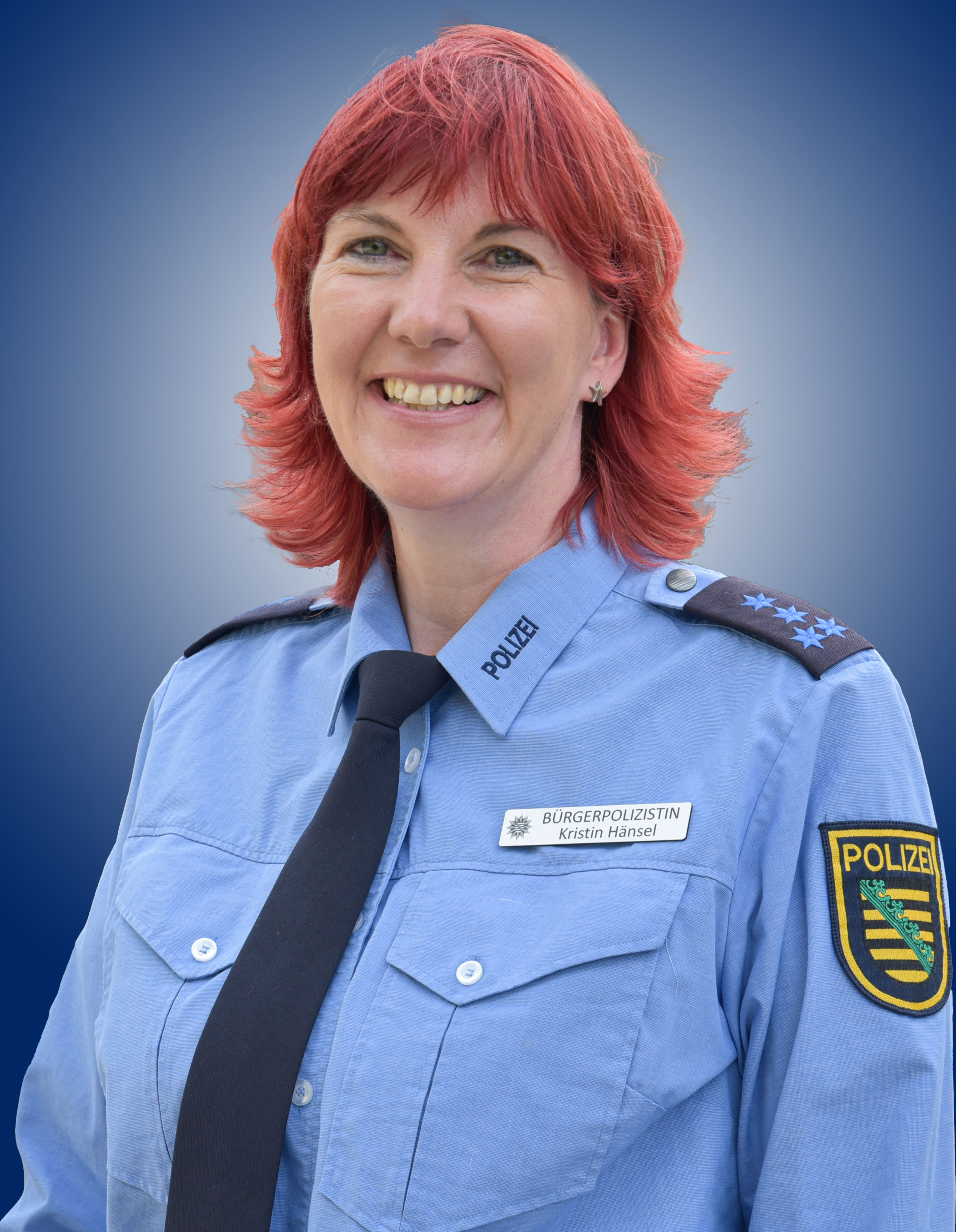 Polizeihauptmeisterin Kristin Hänsel