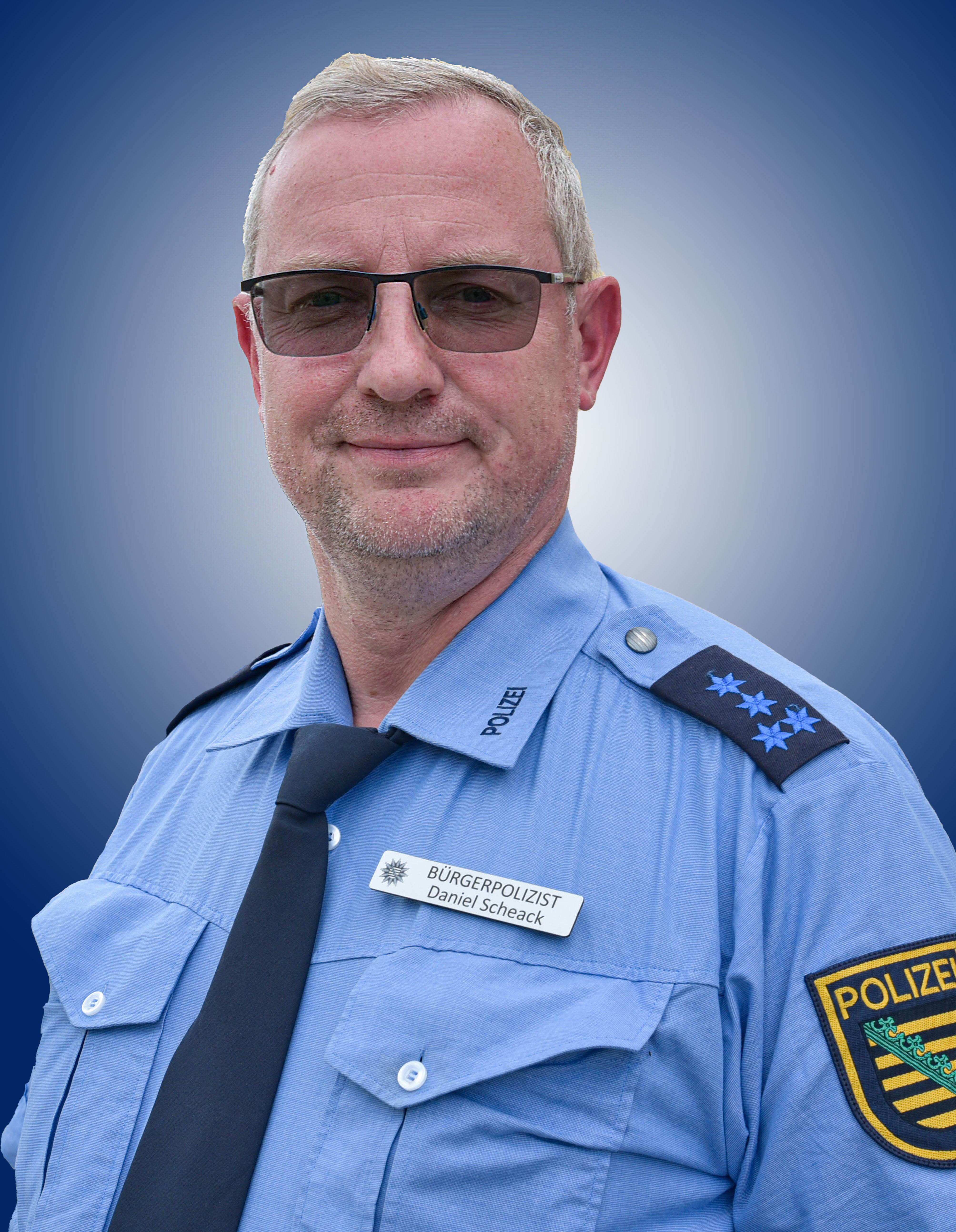 Polizeihauptmeister Daniel Scheack