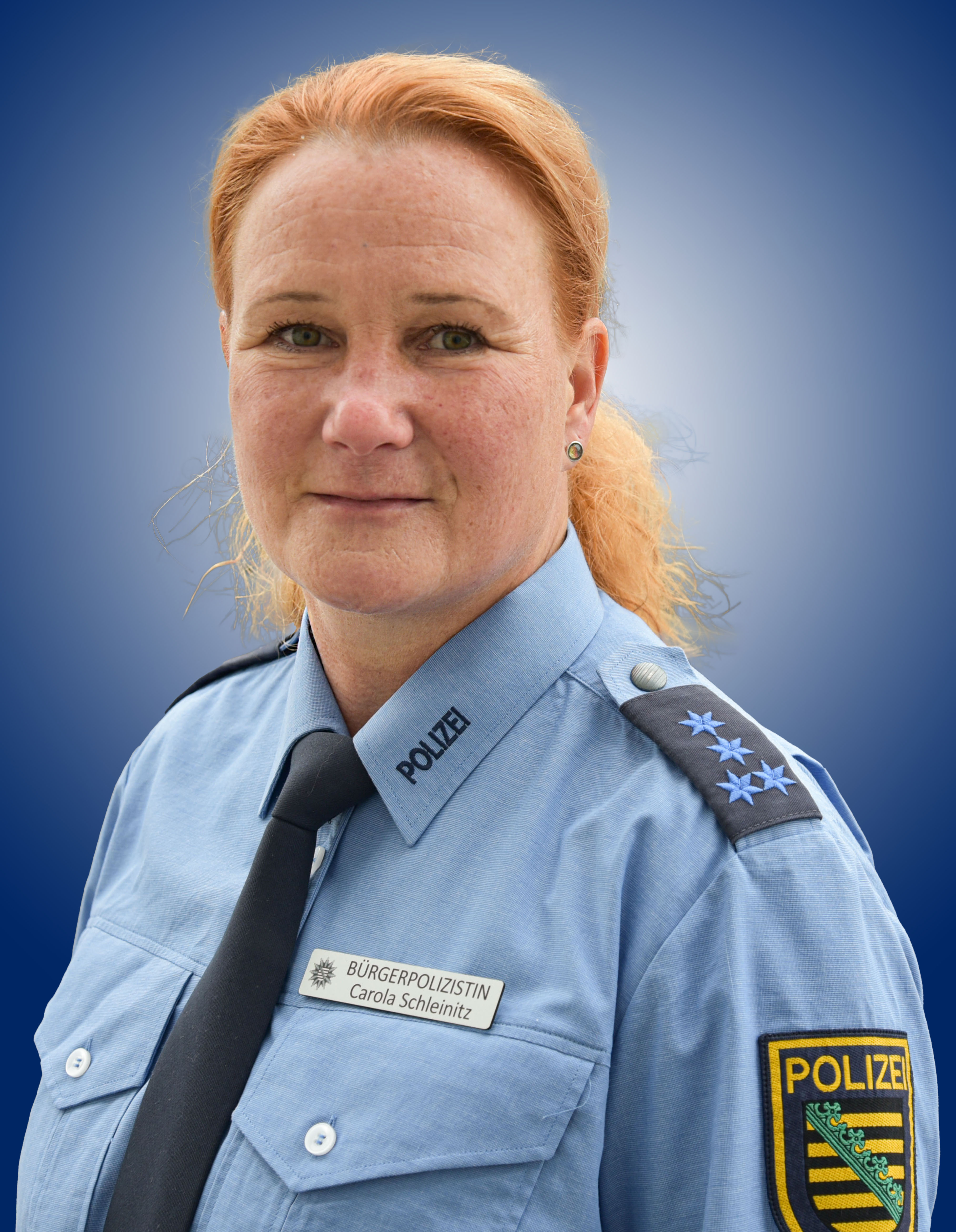 Polizeihauptmeisterin Carola Schleinitz