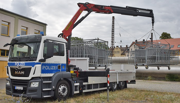 Gittertransportfahrzeug des PVA