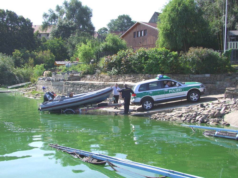 Schlauchboot mit Trailer