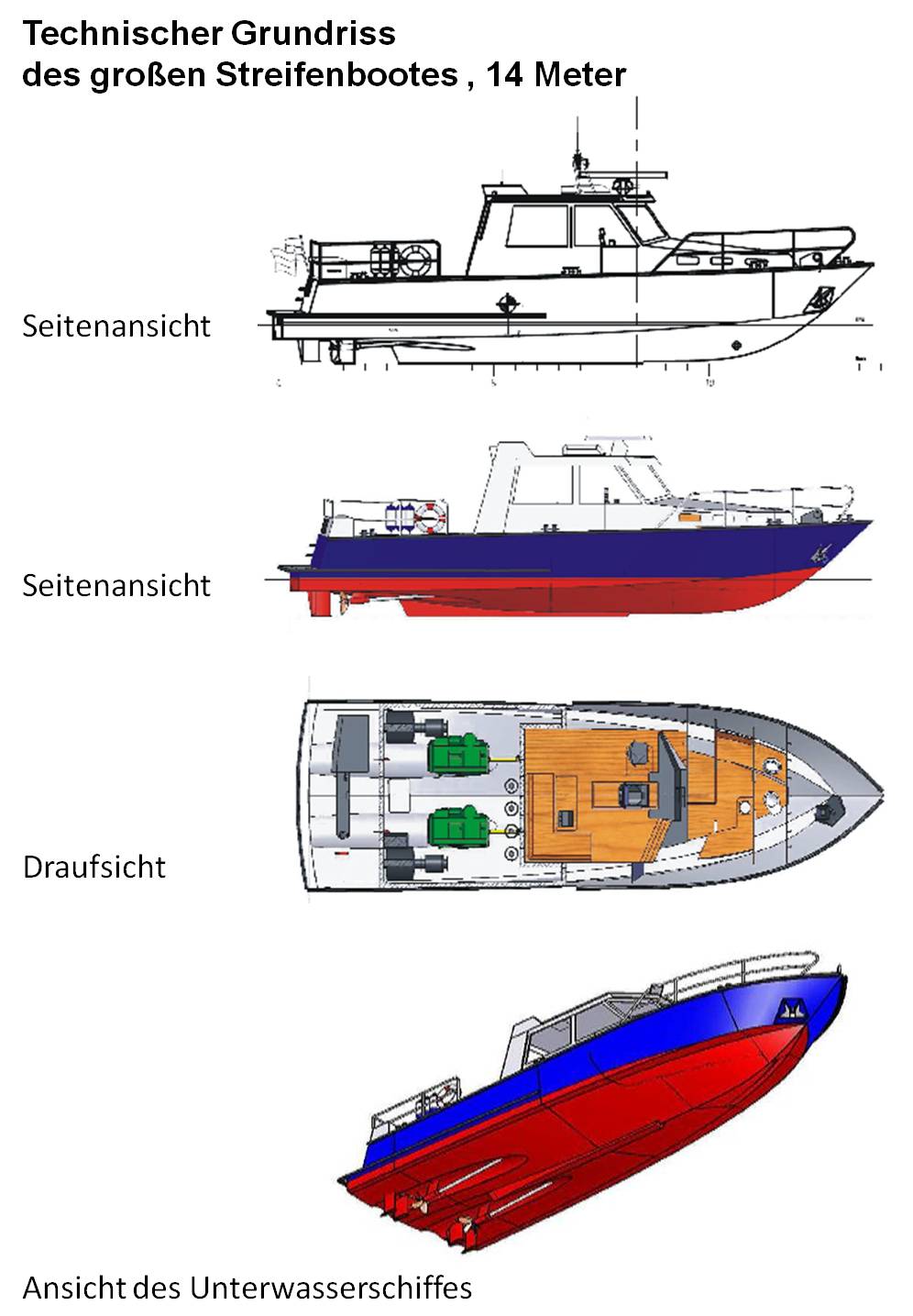 Technischer Grundriss