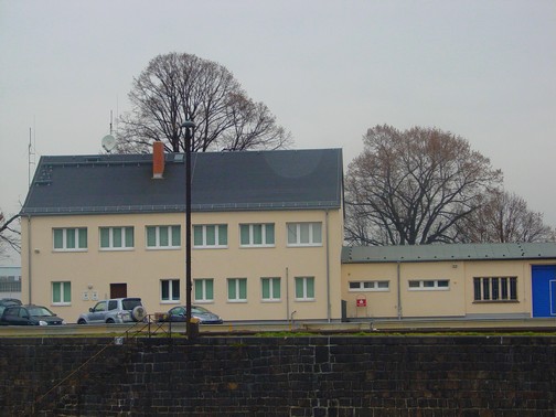 Dienstgebäude des Postens Dresden