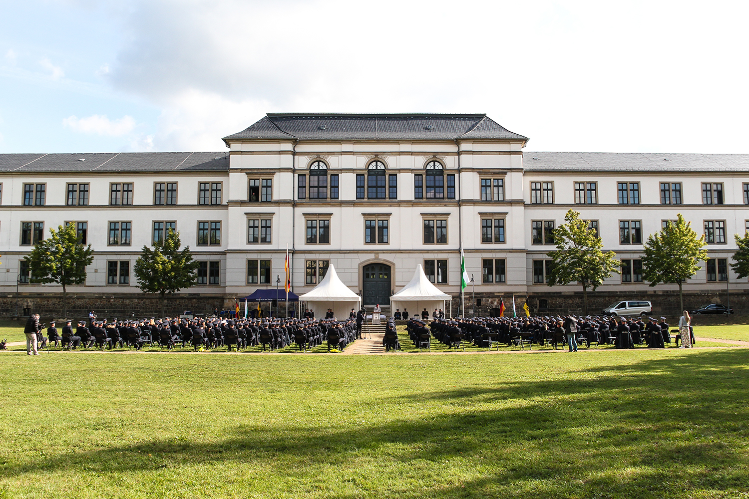 Ernennung in der Offizierschule des Heeres