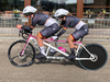 Jenny und Johanna beim Paracycling-Weltcup  