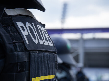Fußballeinsatz Polizeidirektion Chemnitz