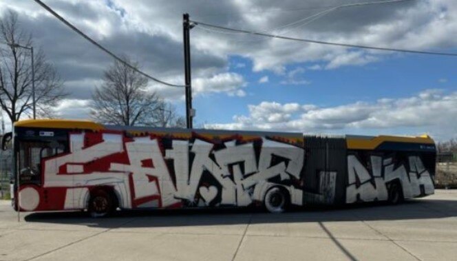 LVB Graffiti Bus