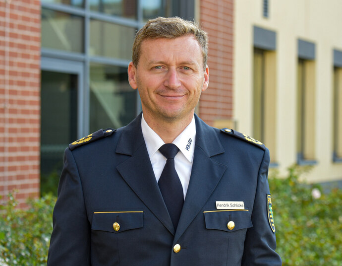 Polizeipräsident Hendrik Schlicke