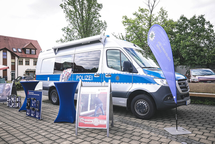 Infomobil der Polizeidirektion Leipzig