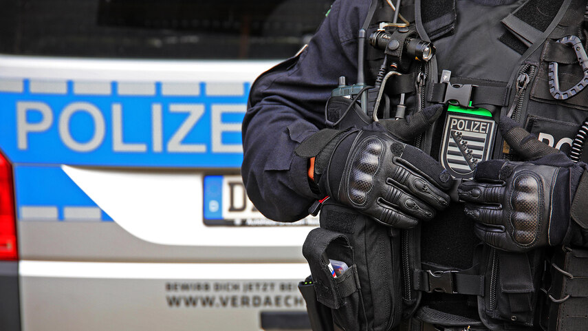 Fachdienst Einsatzzüge Polizeidirektion Zwickau Ausrüstung