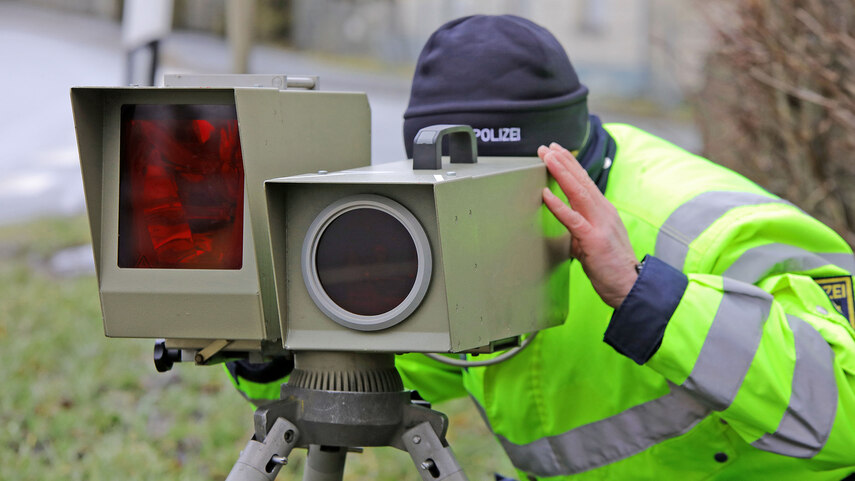 Polizeidirektion Zwickau Verkehrsüberwachung Blitzer Geschwindigkeitskontrolle