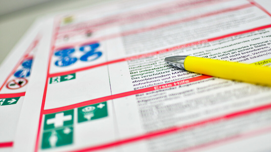 Warntafel Arbeitssicherheit